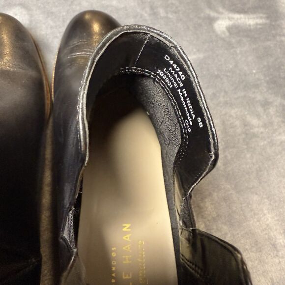 Cole Haan Women's Grand Zero Signature Leather Booties Black Leather Size 5B - Picture 7 of 8
